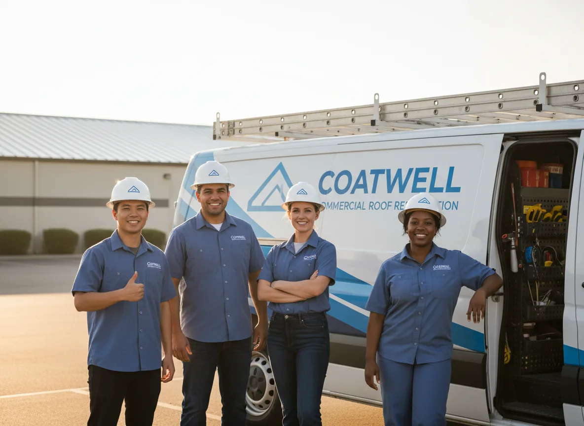 Commercial roof coating company in Mart, TX